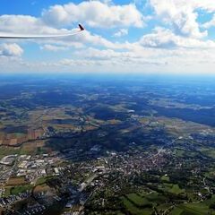 Flugwegposition um 12:48:06: Aufgenommen in der Nähe von Gemeinde Greinbach, Österreich in 1507 Meter