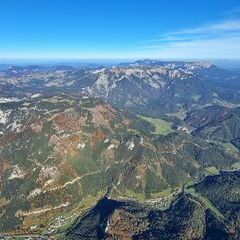 Flugwegposition um 12:59:55: Aufgenommen in der Nähe von Mürzsteg, Österreich in 2206 Meter