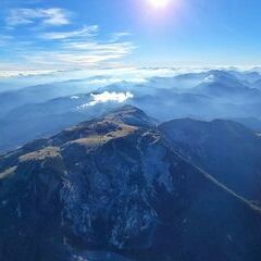 Flugwegposition um 14:27:31: Aufgenommen in der Nähe von Mürzsteg, Österreich in 2730 Meter