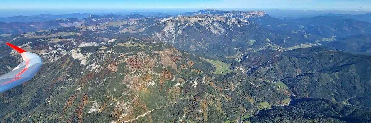 Flugwegposition um 12:59:55: Aufgenommen in der Nähe von Mürzsteg, Österreich in 2206 Meter