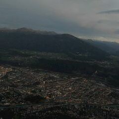 Flugwegposition um 16:15:52: Aufgenommen in der Nähe von Innsbruck, Österreich in 1536 Meter