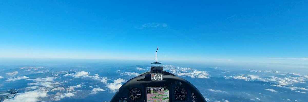 Flugwegposition um 14:26:14: Aufgenommen in der Nähe von Mürzsteg, Österreich in 4191 Meter