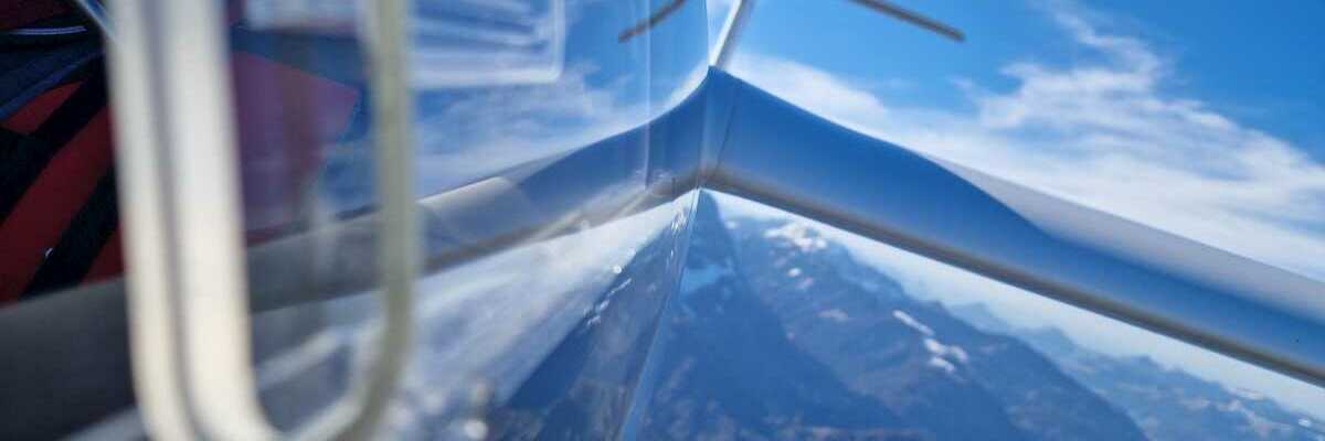 Flugwegposition um 14:58:36: Aufgenommen in der Nähe von Gemeinde Kirchdorf in Tirol, Österreich in 2225 Meter