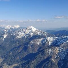 Verortung via Georeferenzierung der Kamera: Aufgenommen in der Nähe von Villach, Österreich in 2186 Meter