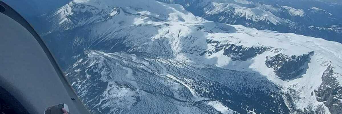 Flugwegposition um 11:40:16: Aufgenommen in der Nähe von Gemeinde Reichenau an der Rax, Österreich in 2432 Meter