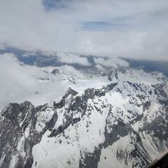 Flugwegposition um 13:03:02: Aufgenommen in der Nähe von Gemeinde Ramsau am Dachstein, 8972, Österreich in 3530 Meter