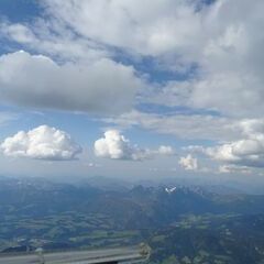 Flugwegposition um 15:31:28: Aufgenommen in der Nähe von Gemeinde Abtenau, Österreich in 2782 Meter