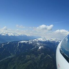 Flugwegposition um 10:30:43: Aufgenommen in der Nähe von Gemeinde Maishofen, Maishofen, Österreich in 2569 Meter