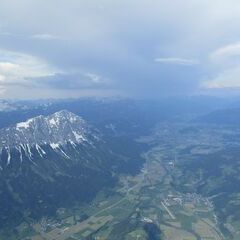 Flugwegposition um 15:23:09: Aufgenommen in der Nähe von Mitterberg-Sankt Martin, Österreich in 2884 Meter