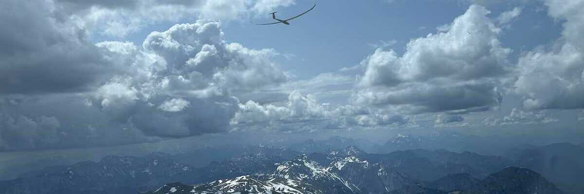 Flugwegposition um 12:29:16: Aufgenommen in der Nähe von Gußwerk, Österreich in 2581 Meter