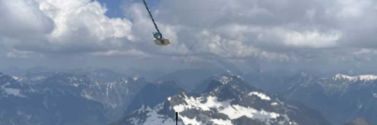 Flugwegposition um 10:56:13: Aufgenommen in der Nähe von Gemeinde, Österreich in 2831 Meter