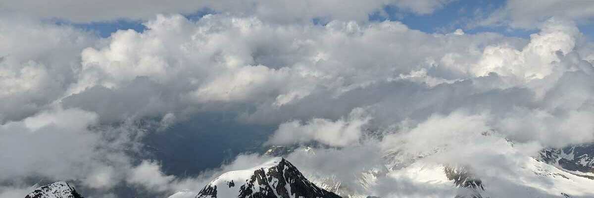 Flugwegposition um 14:51:35: Aufgenommen in der Nähe von Gemeinde Sölden, Österreich in 3637 Meter