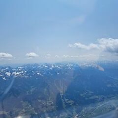 Flugwegposition um 11:55:44: Aufgenommen in der Nähe von Aich, Österreich in 3433 Meter