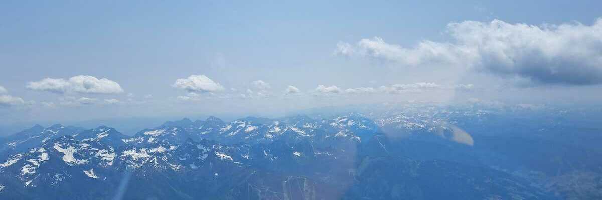Flugwegposition um 11:55:44: Aufgenommen in der Nähe von Aich, Österreich in 3433 Meter