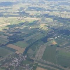 Flugwegposition um 14:15:11: Aufgenommen in der Nähe von Gemeinde Gastern, Österreich in 1658 Meter