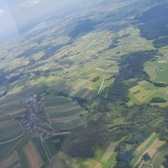 Flugwegposition um 14:15:07: Aufgenommen in der Nähe von Gemeinde Gastern, Österreich in 1654 Meter