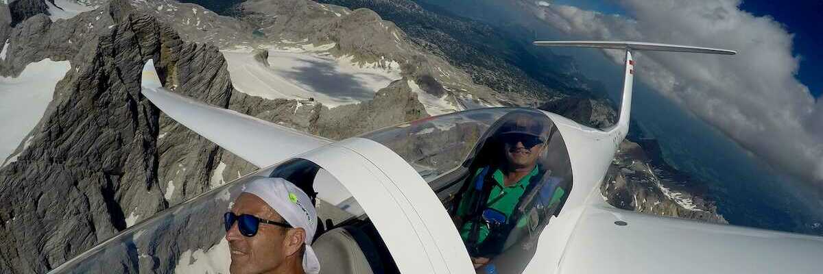 Flugwegposition um 13:22:24: Aufgenommen in der Nähe von Gemeinde Ramsau am Dachstein, 8972, Österreich in 3108 Meter