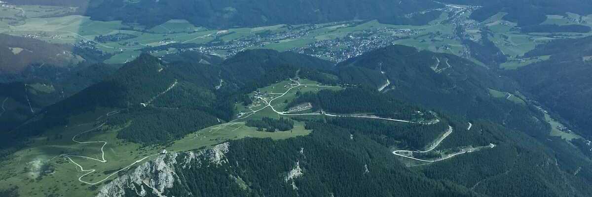 Verortung via Georeferenzierung der Kamera: Aufgenommen in der Nähe von Gemeinde Thörl, Österreich in 2600 Meter
