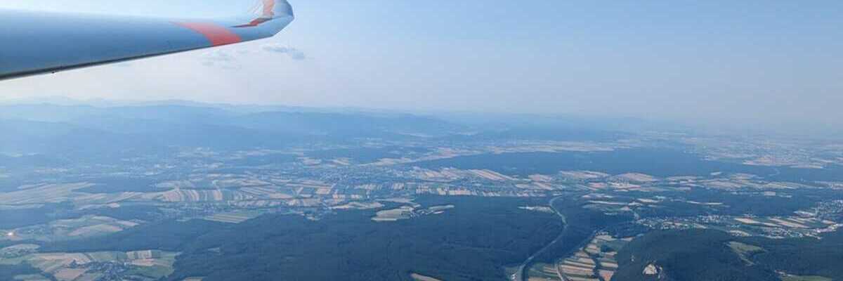 Flugwegposition um 16:02:51: Aufgenommen in der Nähe von Gemeinde Warth, Österreich in 1782 Meter