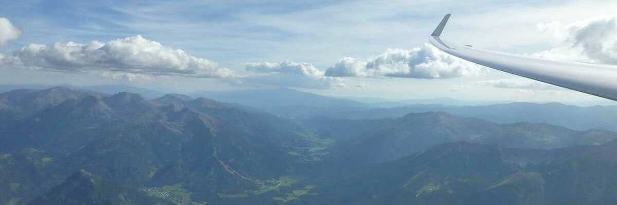 Flugwegposition um 12:52:03: Aufgenommen in der Nähe von Michaelerberg, Österreich in 2209 Meter