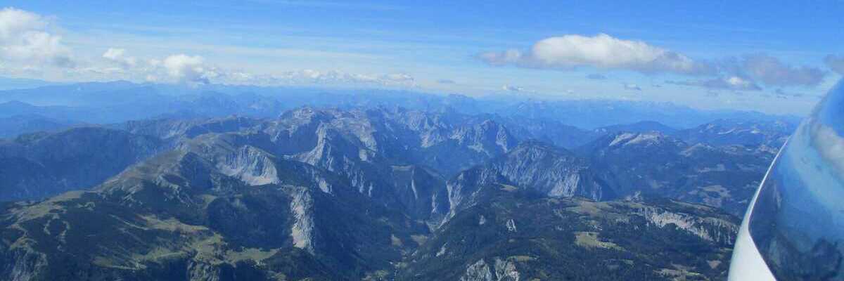Flugwegposition um 10:36:13: Aufgenommen in der Nähe von Gußwerk, Österreich in 2725 Meter