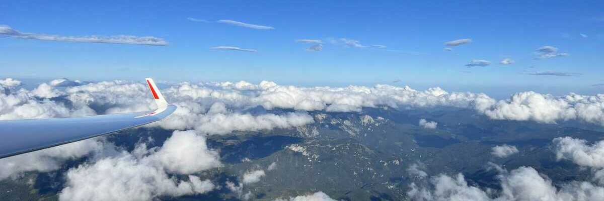 Flugwegposition um 15:13:01: Aufgenommen in der Nähe von Gußwerk, Österreich in 3074 Meter