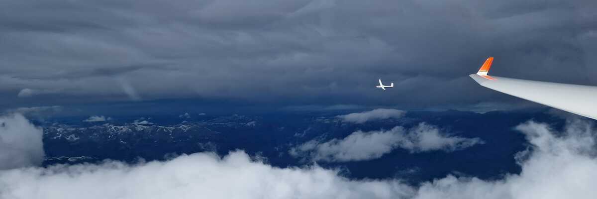 Flugwegposition um 12:29:58: Aufgenommen in der Nähe von Großarl, 5611, Österreich in 4593 Meter