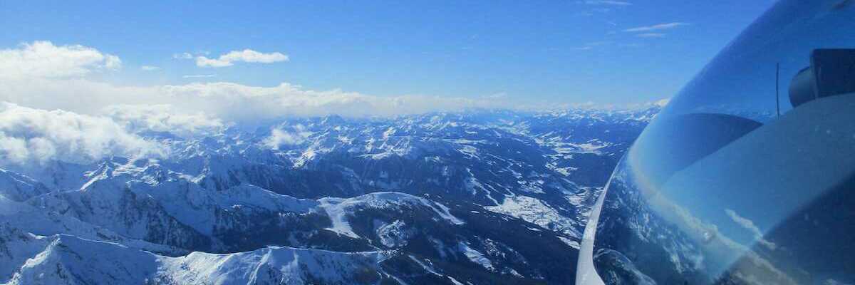 Flugwegposition um 14:19:56: Aufgenommen in der Nähe von Admont, Österreich in 2481 Meter