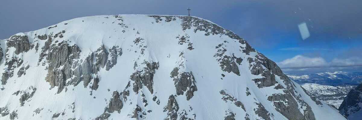 Flugwegposition um 14:45:24: Aufgenommen in der Nähe von Ramsau am Dachstein, 8972, Österreich in 2667 Meter