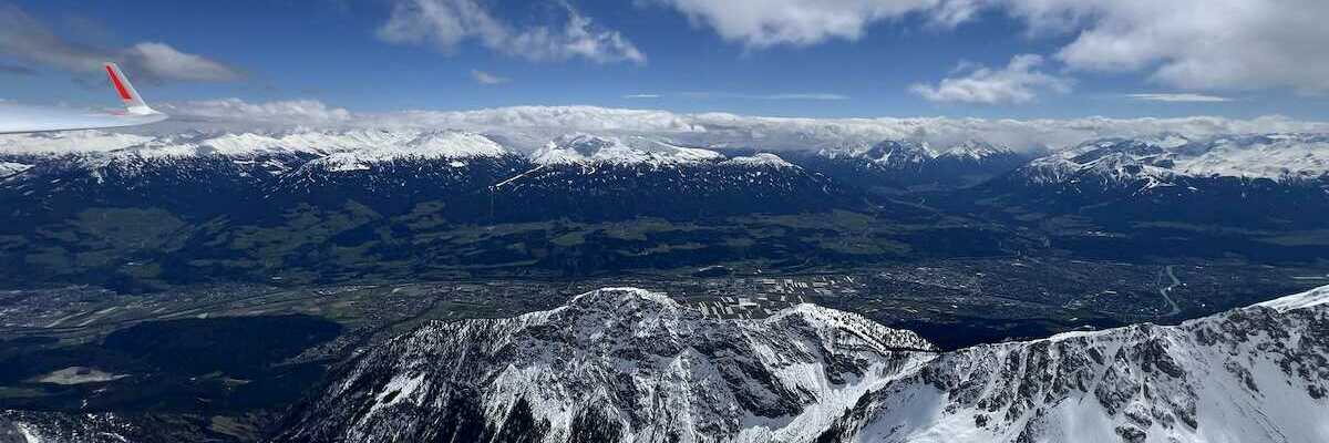 Verortung via Georeferenzierung der Kamera: Aufgenommen in der Nähe von Absam, Österreich in 2800 Meter