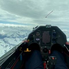 Verortung via Georeferenzierung der Kamera: Aufgenommen in der Nähe von Krimml, Österreich in 4400 Meter