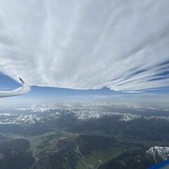 Verortung via Georeferenzierung der Kamera: Aufgenommen in der Nähe von St. Ulrich am Pillersee, 6393 St. Ulrich am Pillersee, Österreich in 3500 Meter