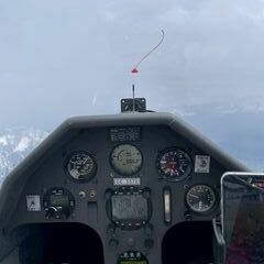 Verortung via Georeferenzierung der Kamera: Aufgenommen in der Nähe von Absam, Österreich in 3000 Meter