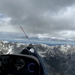 Verortung via Georeferenzierung der Kamera: Aufgenommen in der Nähe von Pfarrwerfen, Österreich in 2500 Meter