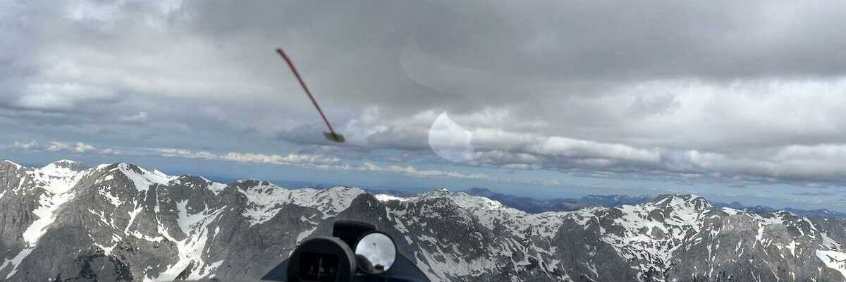 Verortung via Georeferenzierung der Kamera: Aufgenommen in der Nähe von Pfarrwerfen, Österreich in 2500 Meter