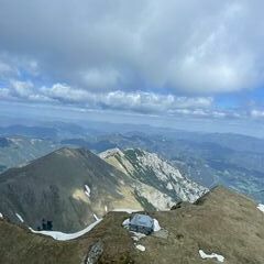 Verortung via Georeferenzierung der Kamera: Aufgenommen in der Nähe von Eisenerz, Österreich in 2200 Meter