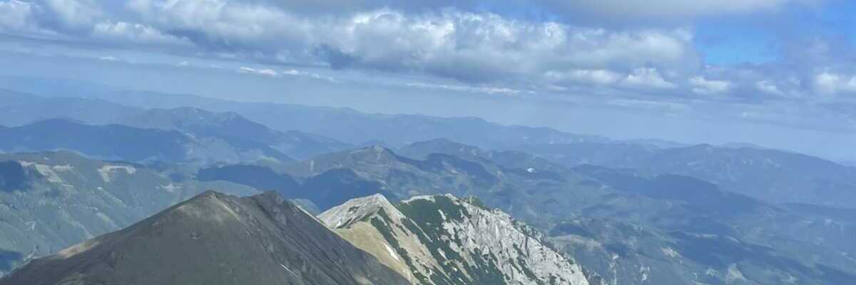 Verortung via Georeferenzierung der Kamera: Aufgenommen in der Nähe von Eisenerz, Österreich in 2200 Meter