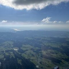 Verortung via Georeferenzierung der Kamera: Aufgenommen in der Nähe von Hittisau, Österreich in 2000 Meter