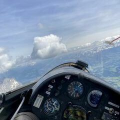 Verortung via Georeferenzierung der Kamera: Aufgenommen in der Nähe von Kufstein, Österreich in 2700 Meter