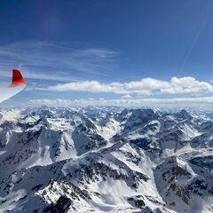 Verortung via Georeferenzierung der Kamera: Aufgenommen in der Nähe von St. Anton am Arlberg, 6580 St. Anton am Arlberg, Österreich in 3300 Meter