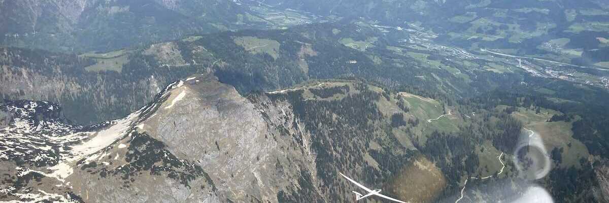 Verortung via Georeferenzierung der Kamera: Aufgenommen in der Nähe von Werfen, Österreich in 2700 Meter