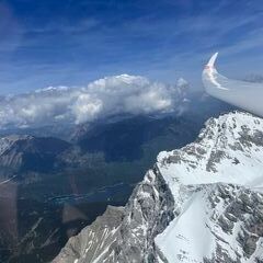 Verortung via Georeferenzierung der Kamera: Aufgenommen in der Nähe von Ehrwald, Österreich in 3200 Meter