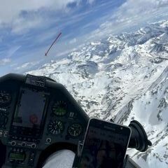 Verortung via Georeferenzierung der Kamera: Aufgenommen in der Nähe von Volders, Österreich in 3000 Meter
