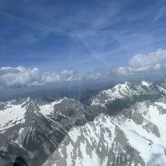 Verortung via Georeferenzierung der Kamera: Aufgenommen in der Nähe von Scharnitz, 6108, Österreich in 2900 Meter