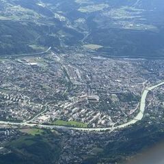 Verortung via Georeferenzierung der Kamera: Aufgenommen in der Nähe von Thaur, Österreich in 2600 Meter