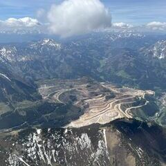 Verortung via Georeferenzierung der Kamera: Aufgenommen in der Nähe von Eisenerz, Österreich in 2600 Meter