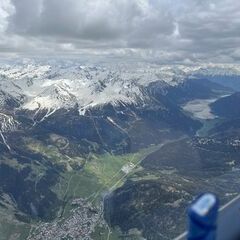 Verortung via Georeferenzierung der Kamera: Aufgenommen in der Nähe von Engiadina Bassa/Val Müstair District, Schweiz in 3400 Meter