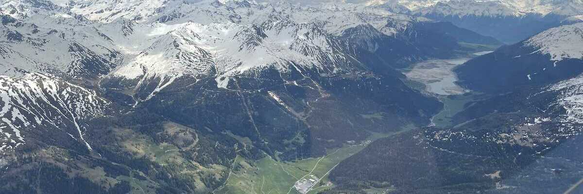 Verortung via Georeferenzierung der Kamera: Aufgenommen in der Nähe von Engiadina Bassa/Val Müstair District, Schweiz in 3400 Meter