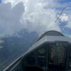 Verortung via Georeferenzierung der Kamera: Aufgenommen in der Nähe von Haus, Österreich in 3200 Meter