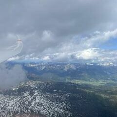 Verortung via Georeferenzierung der Kamera: Aufgenommen in der Nähe von Haus, Österreich in 3200 Meter